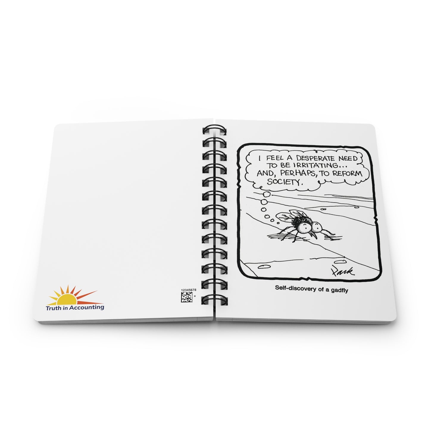 Gadfly Spiral Bound Journal