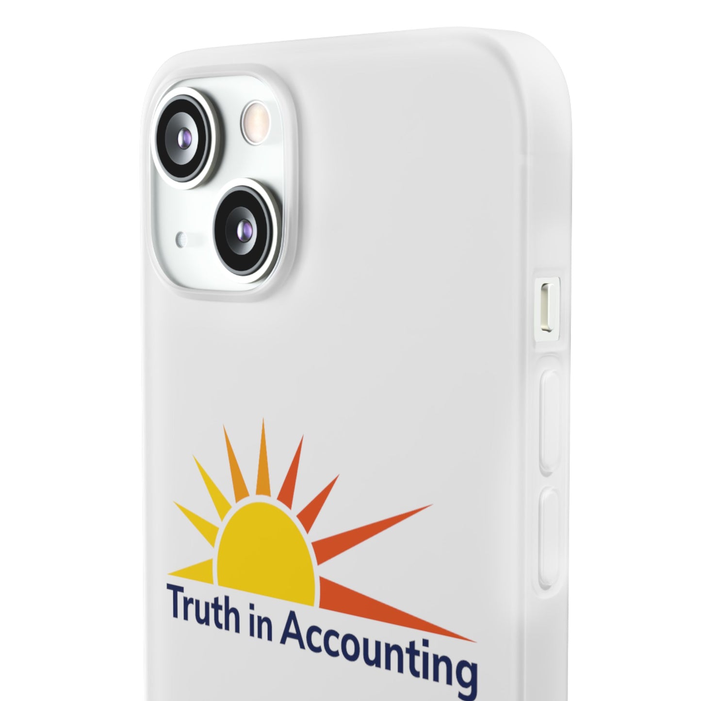 Truth in Accounting Clear Phone Case