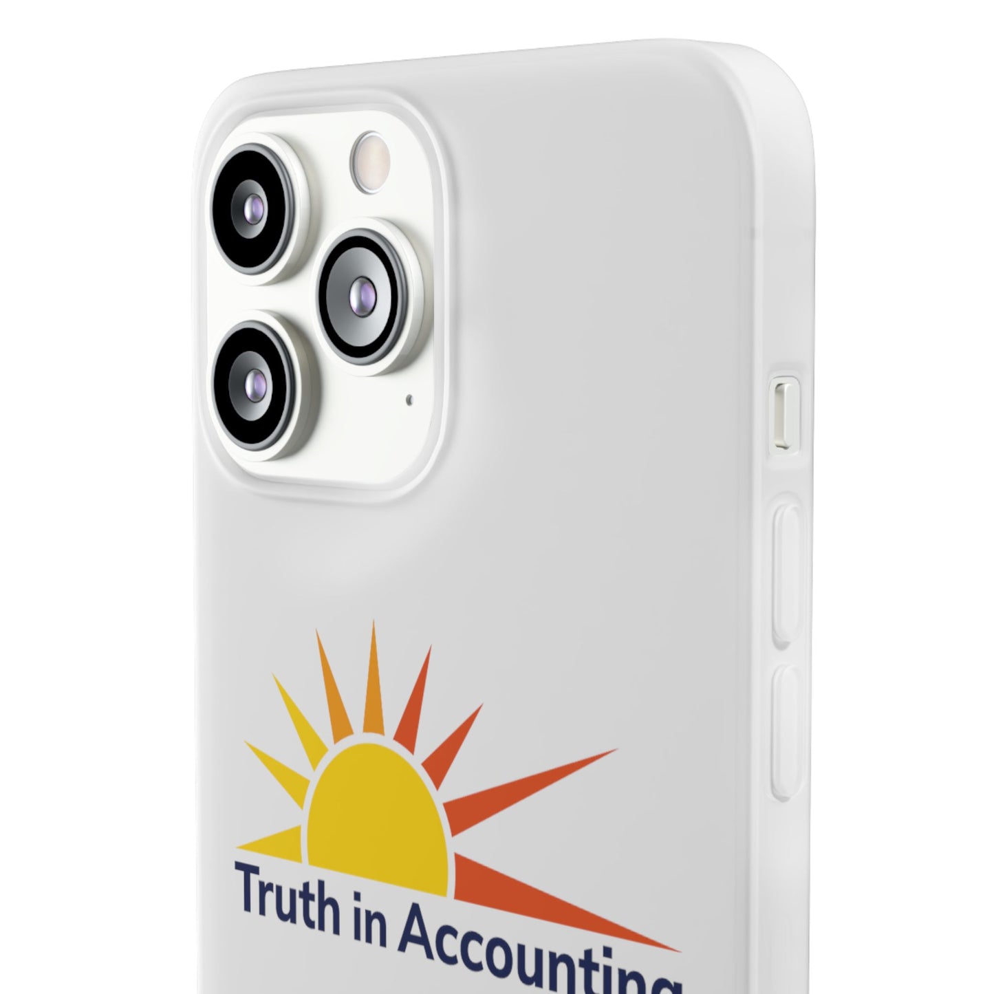 Truth in Accounting Clear Phone Case