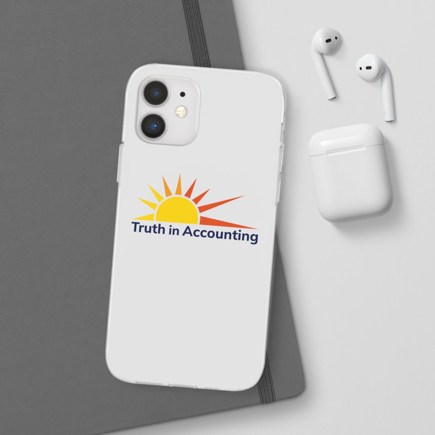 Truth in Accounting Clear Phone Case