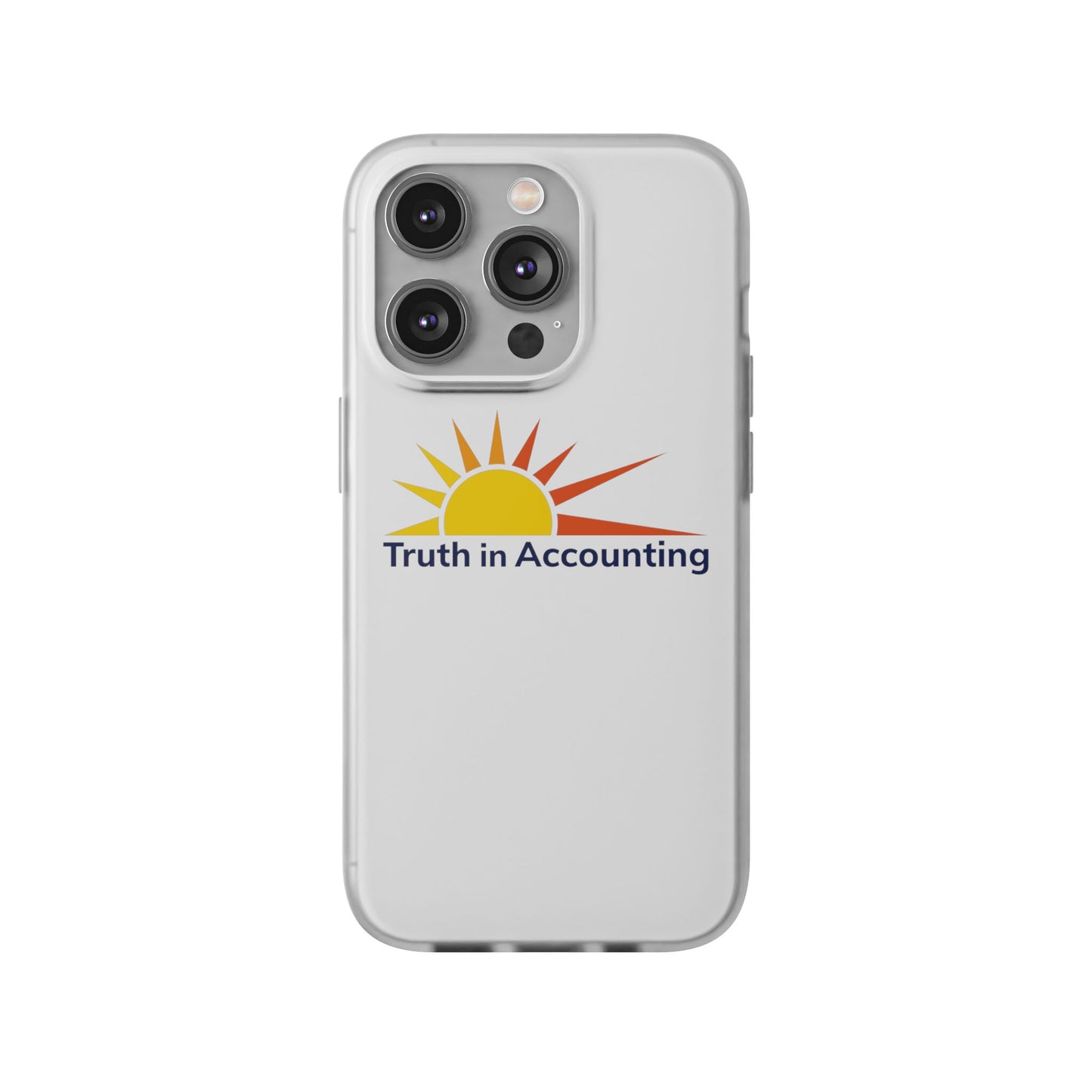 Truth in Accounting Clear Phone Case