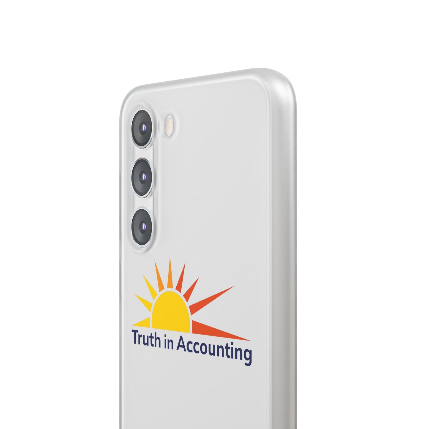 Truth in Accounting Clear Phone Case