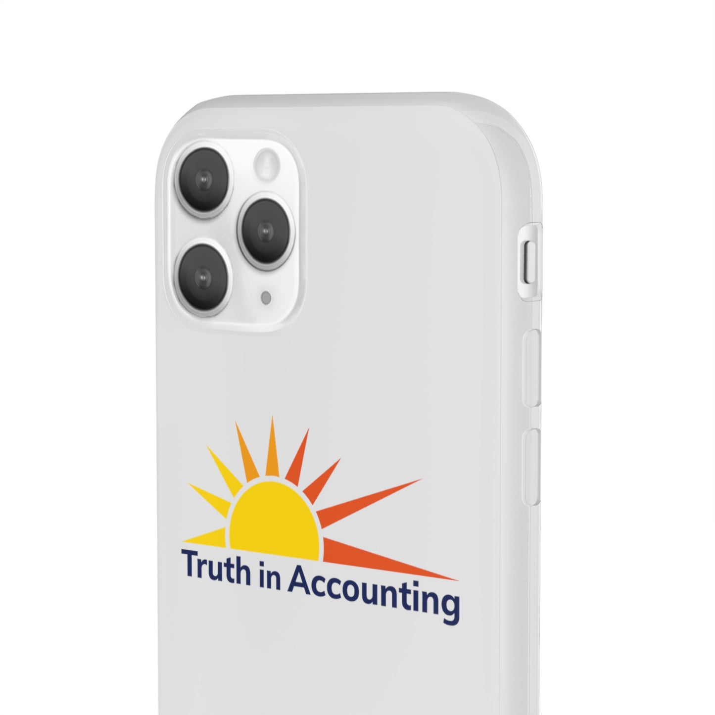 Truth in Accounting Clear Phone Case