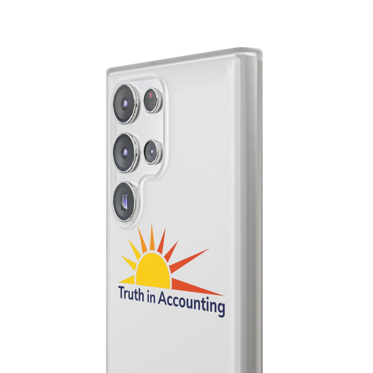 Truth in Accounting Clear Phone Case