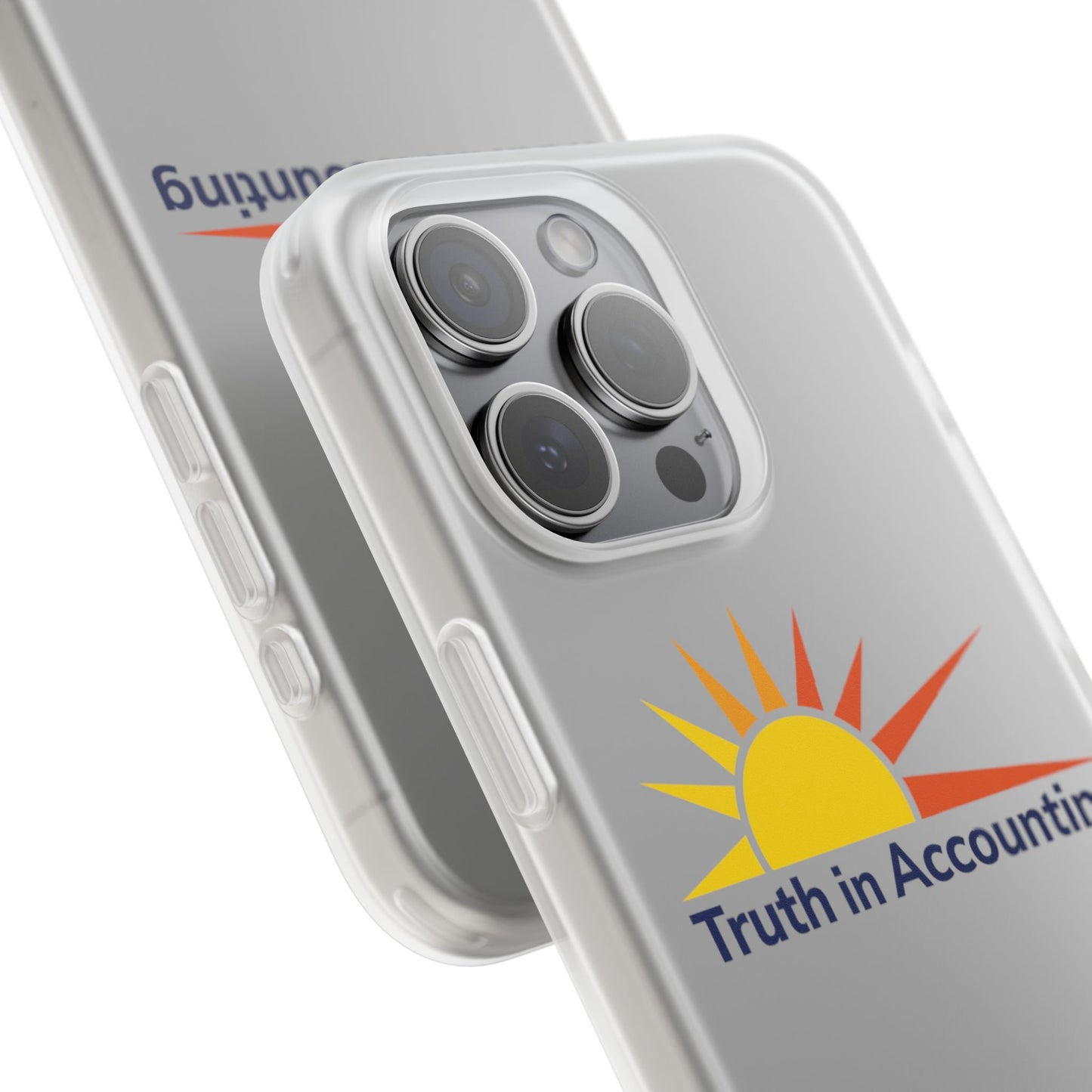 Truth in Accounting Clear Phone Case