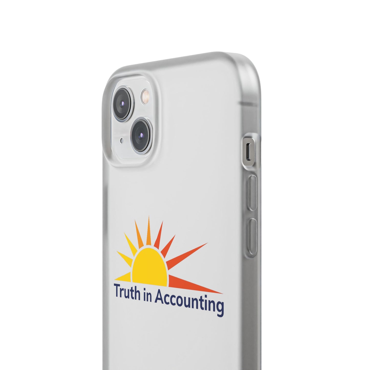 Truth in Accounting Clear Phone Case