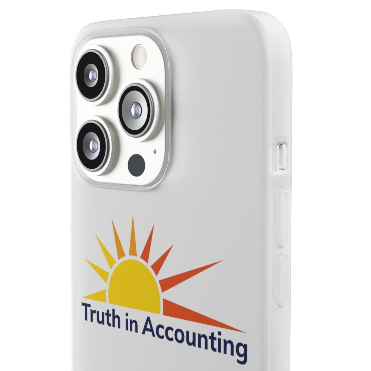 Truth in Accounting Clear Phone Case