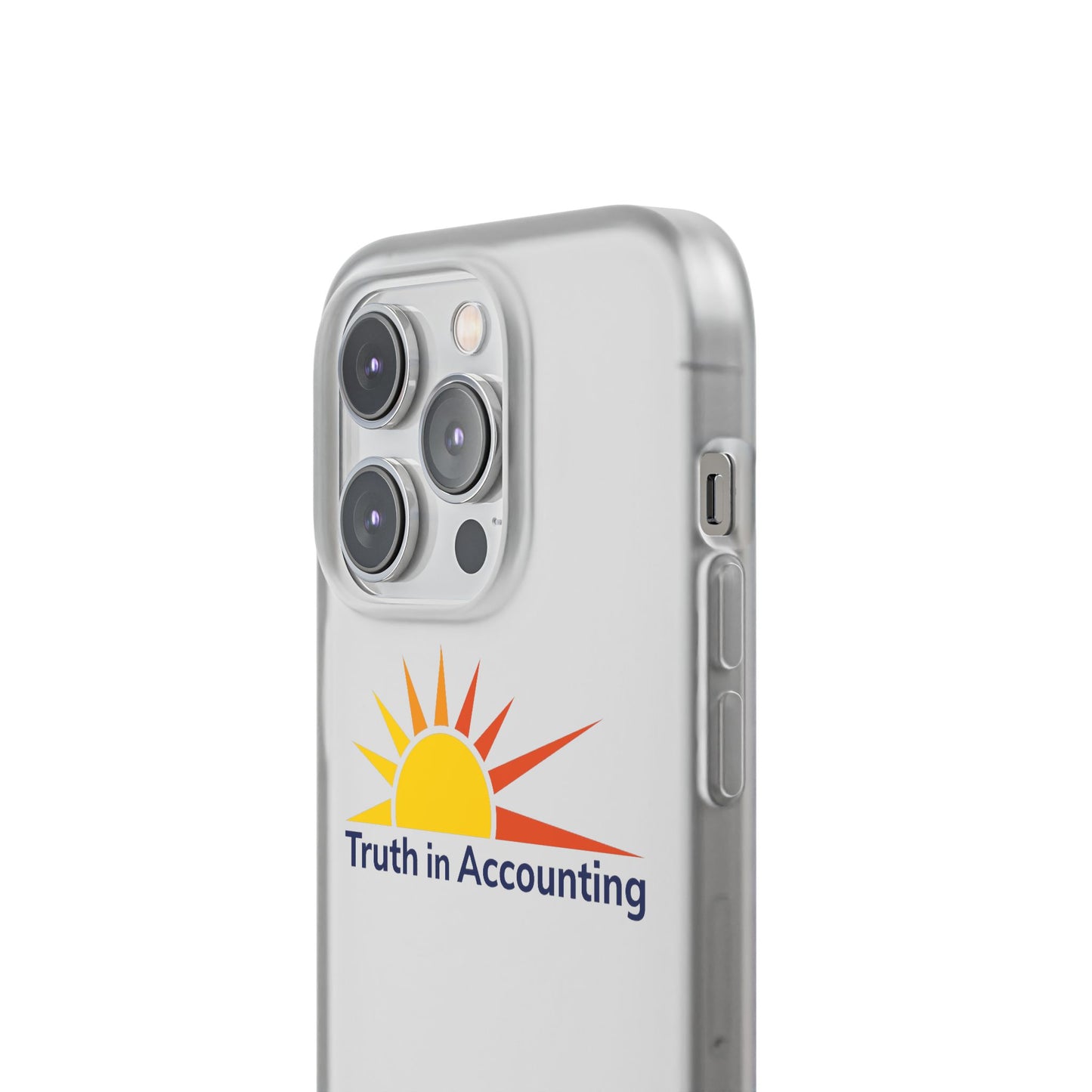 Truth in Accounting Clear Phone Case