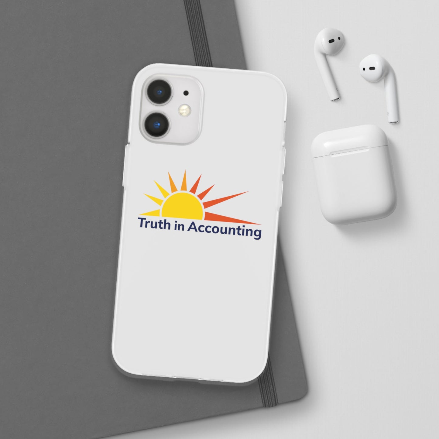 Truth in Accounting Clear Phone Case