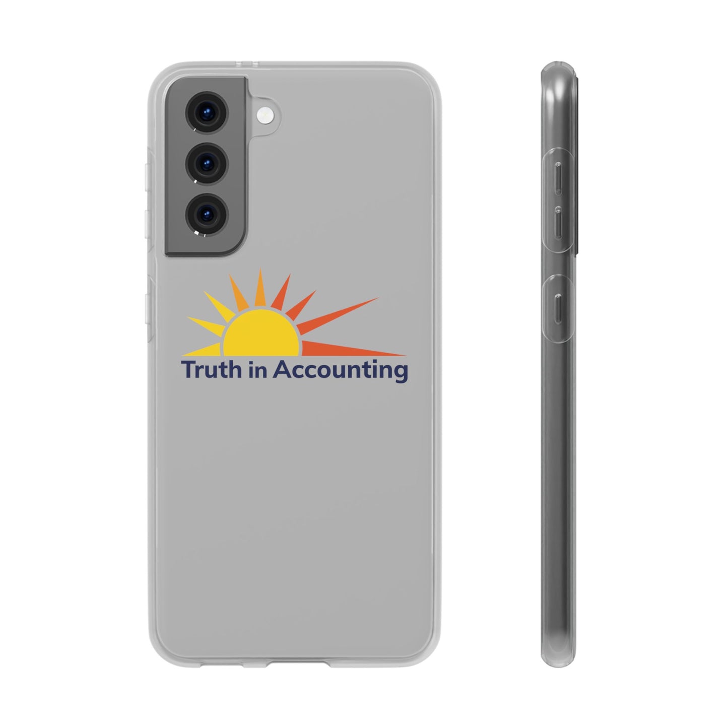 Truth in Accounting Clear Phone Case