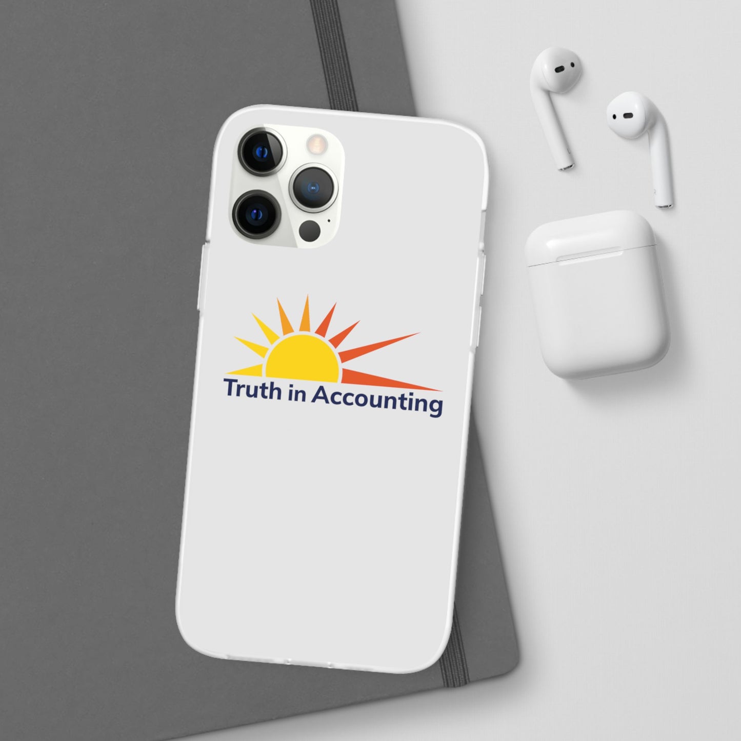 Truth in Accounting Clear Phone Case