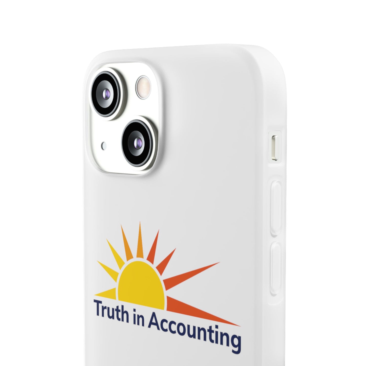 Truth in Accounting Clear Phone Case