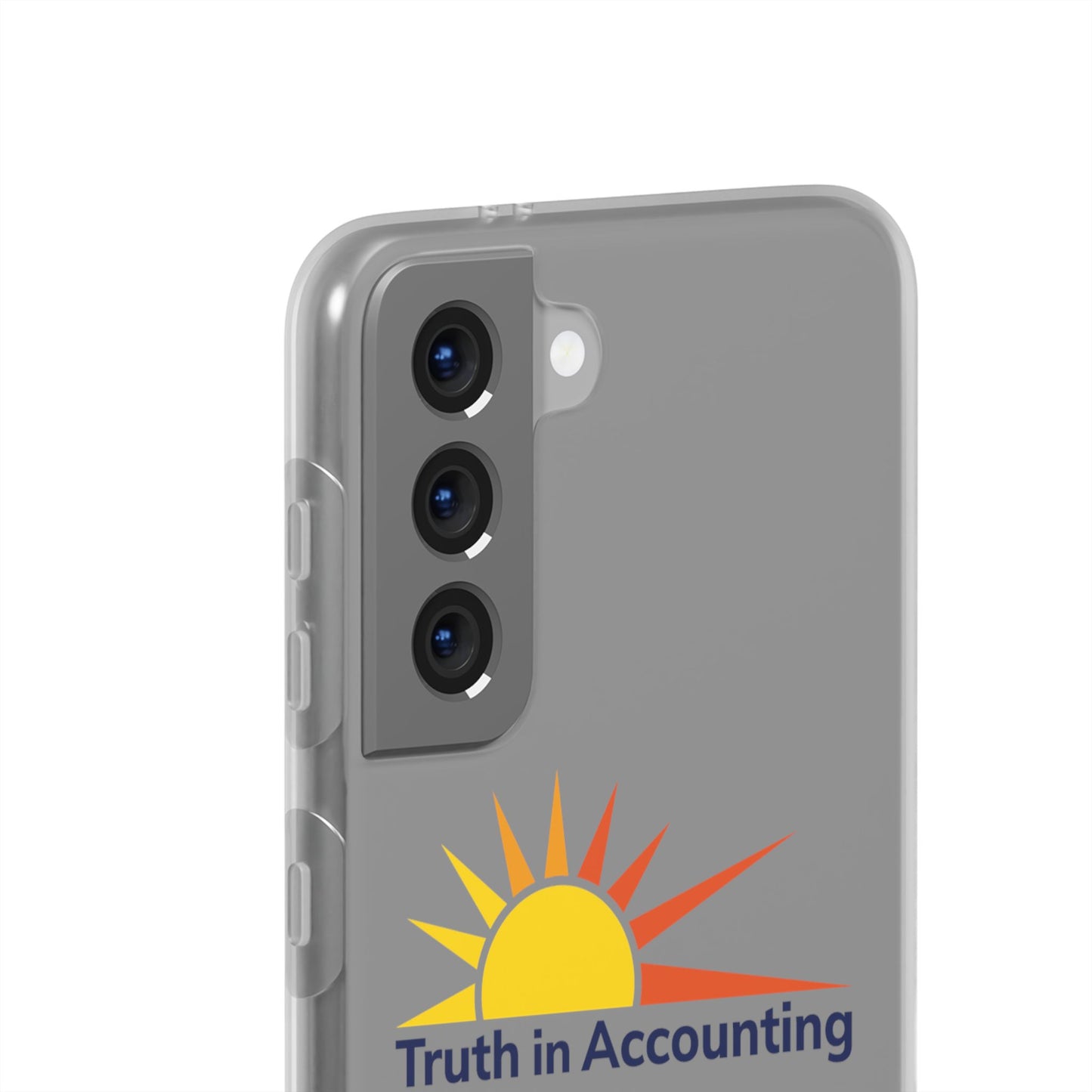 Truth in Accounting Clear Phone Case