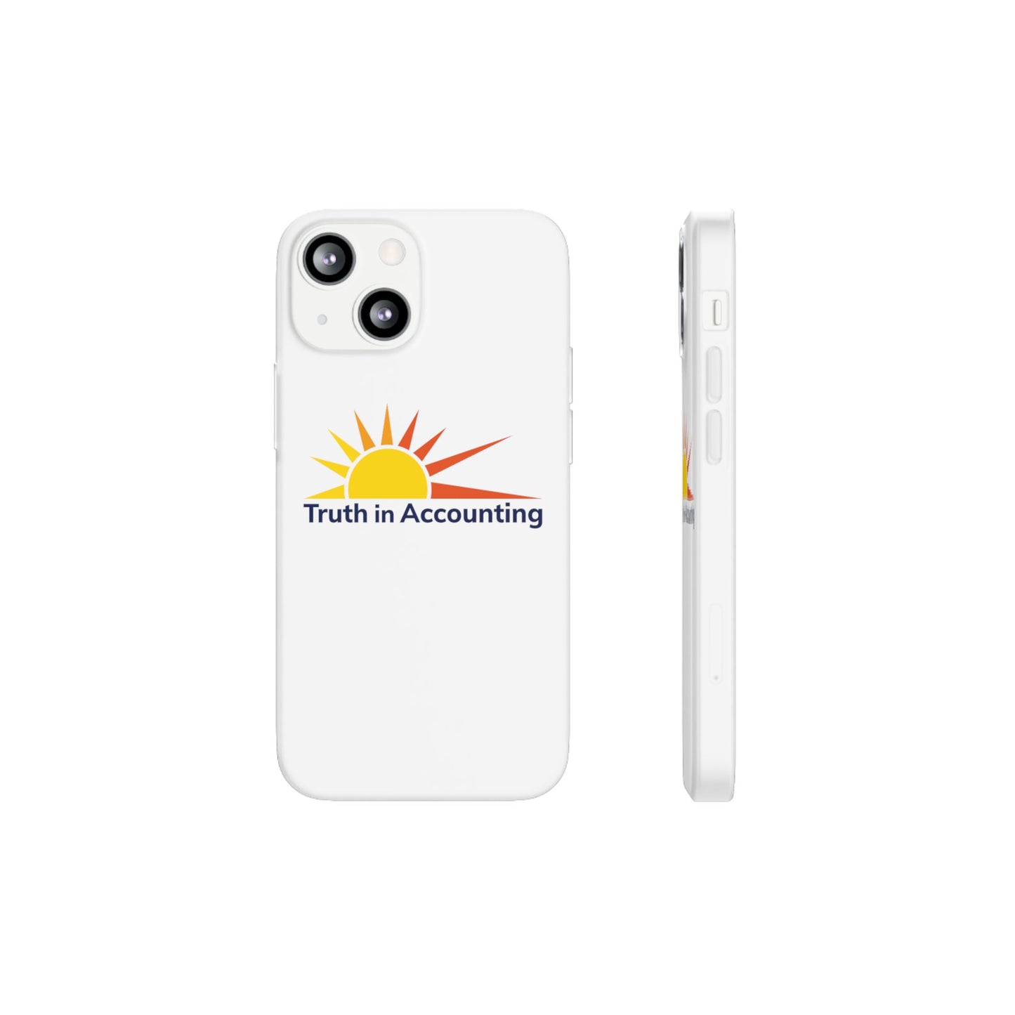 Truth in Accounting Clear Phone Case