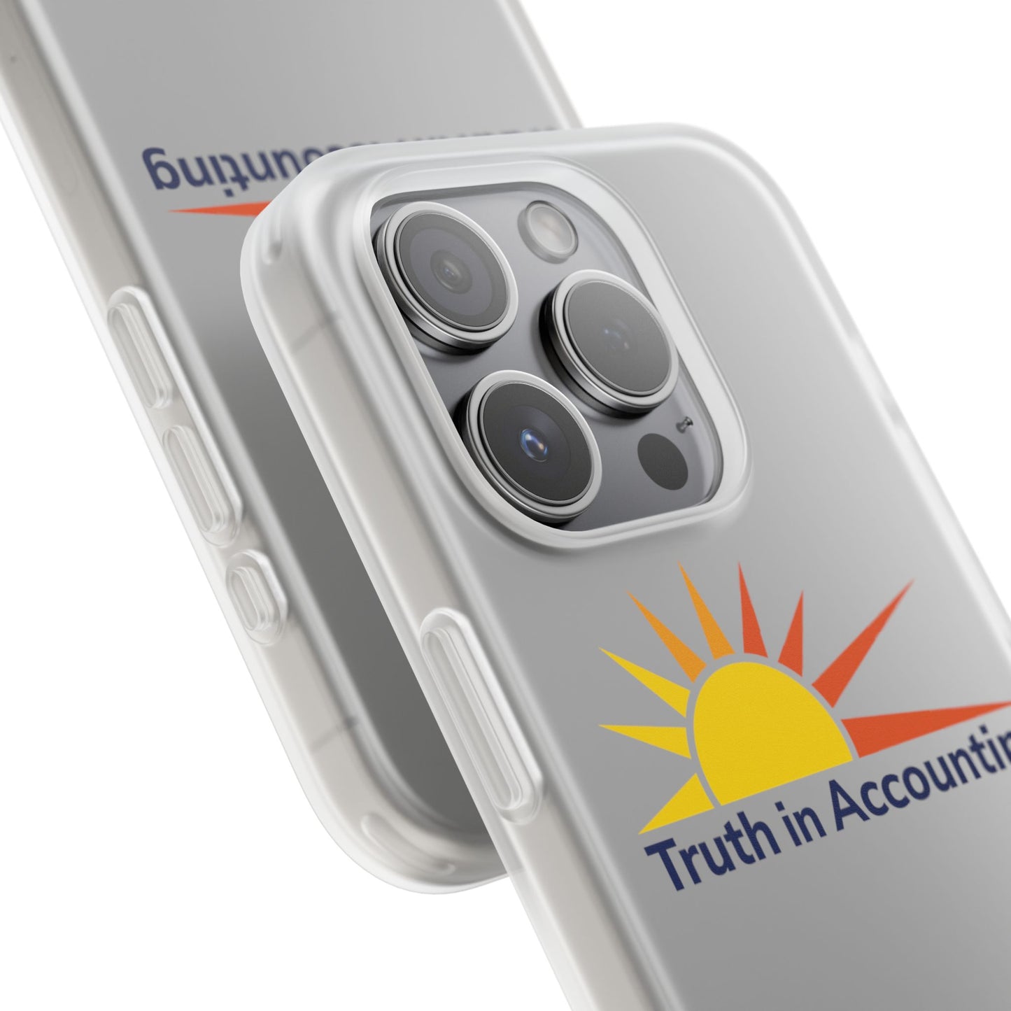 Truth in Accounting Clear Phone Case