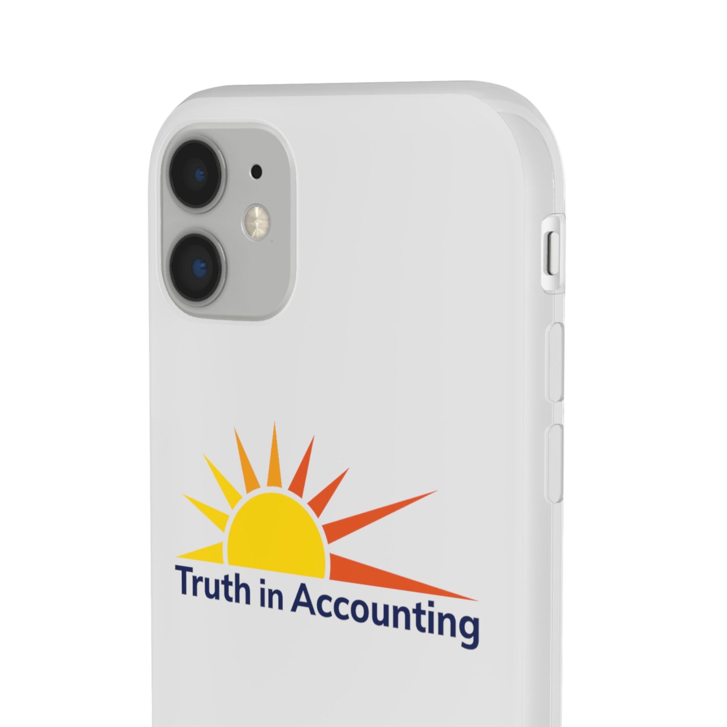 Truth in Accounting Clear Phone Case