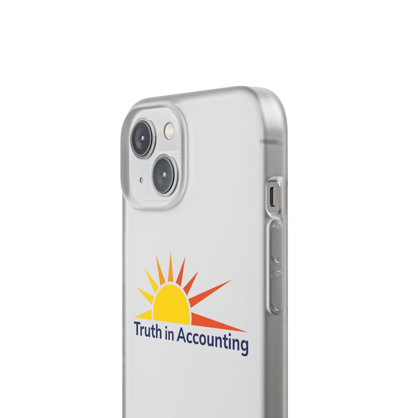 Truth in Accounting Clear Phone Case