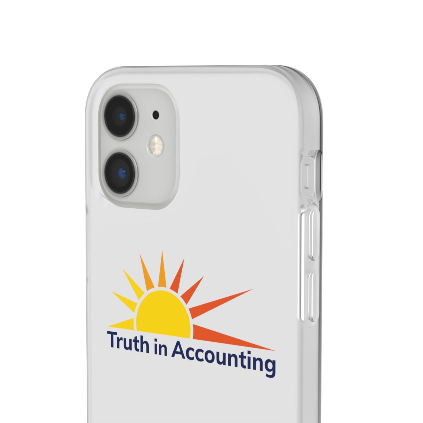 Truth in Accounting Clear Phone Case