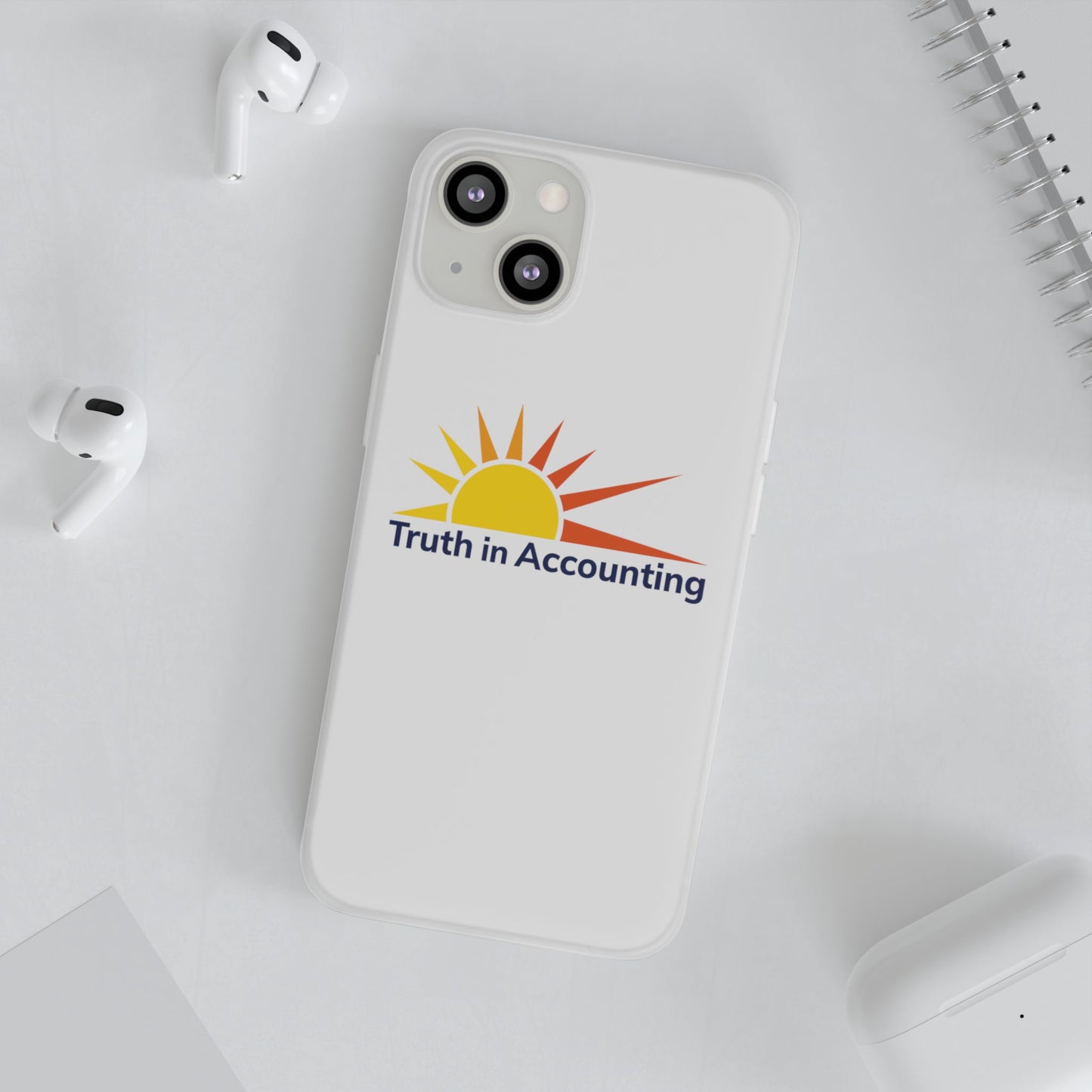 Truth in Accounting Clear Phone Case