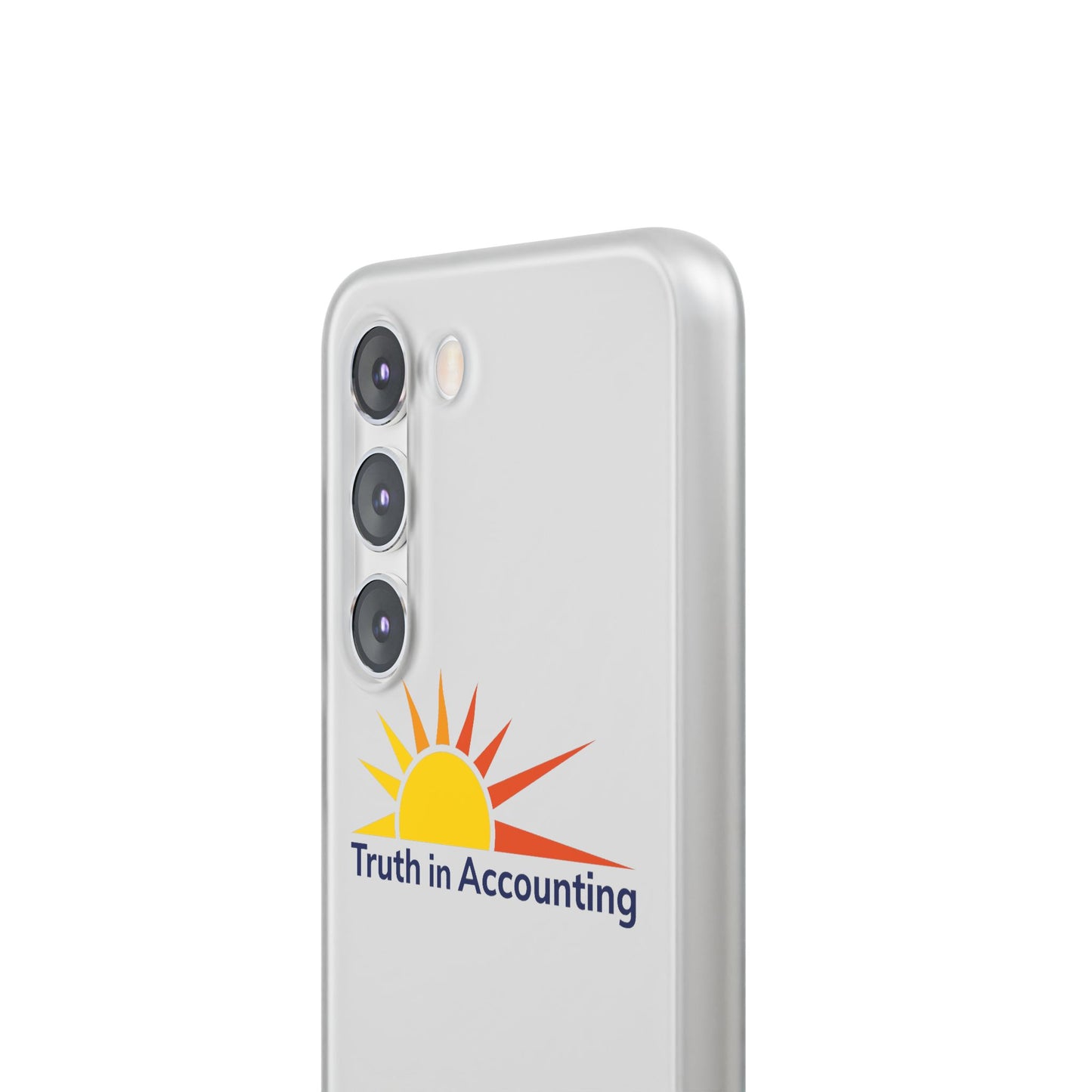 Truth in Accounting Clear Phone Case