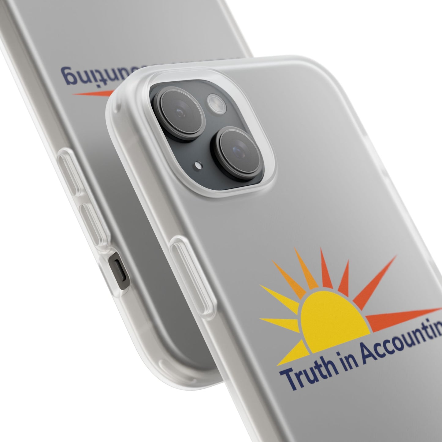 Truth in Accounting Clear Phone Case