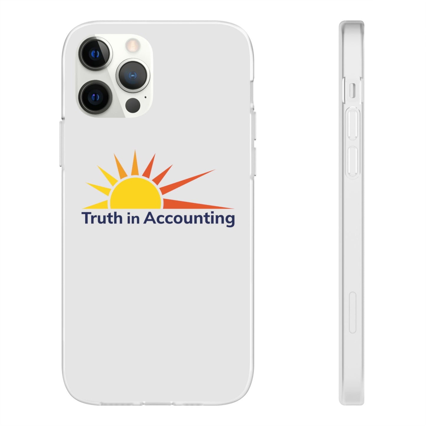 Truth in Accounting Clear Phone Case