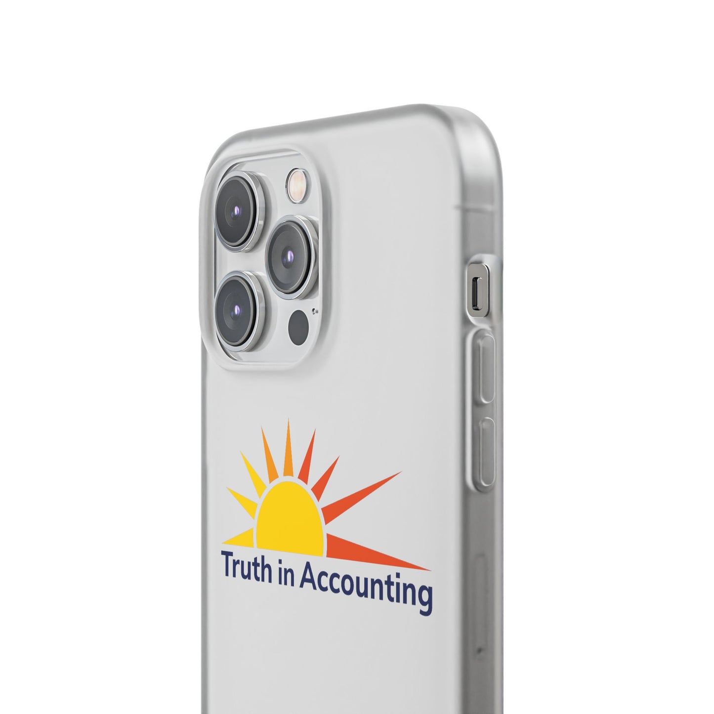 Truth in Accounting Clear Phone Case