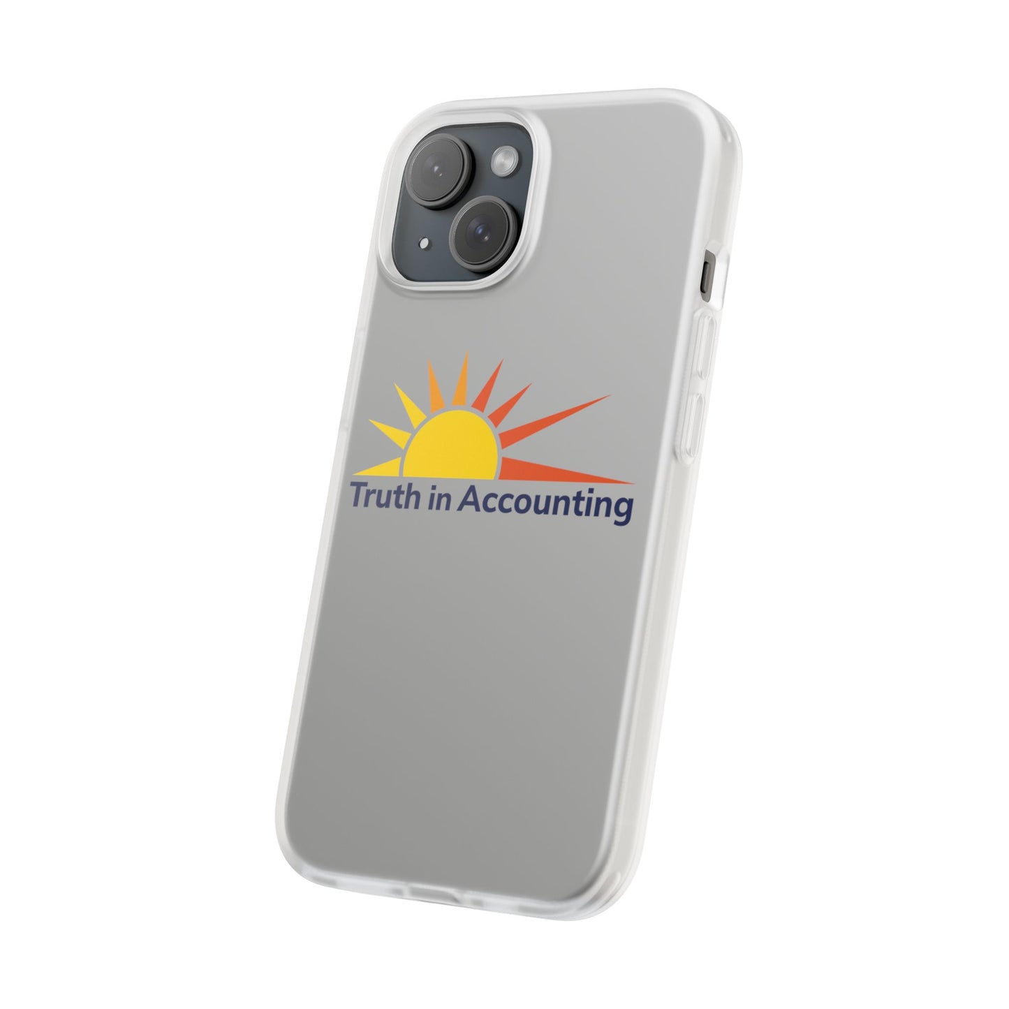 Truth in Accounting Clear Phone Case