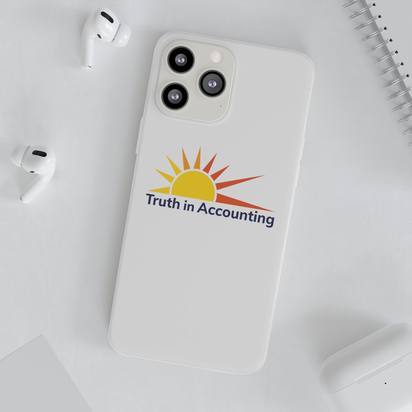 Truth in Accounting Clear Phone Case